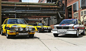 Walter Röhrls Rallye-Opel: Ascona A, Kadett GT/E und Ascona 400