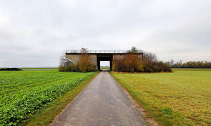 Verlassene Autobahnbrücke ("SoDa"-Brücke) bei Euskirchen