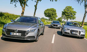 VW Arteon TDI/Audi A7 Sportback TDI/Jaguar XF 25d