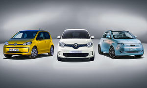 Fiat 500/Renault Twingo Z.E./VW e-Up