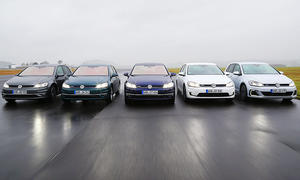 VW Golf: Antriebsmöglichkeiten Vergleich