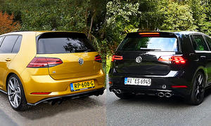 VW Golf R Serienauspuff/Akrapovic