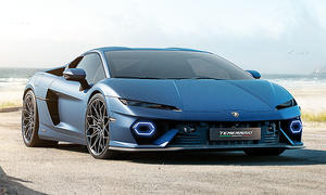 Lamborghini Temerario (2024); statisch von vorne links.