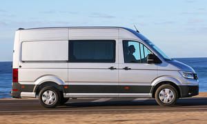 Neuer VW Crafter (2016): Erste Testfahrt