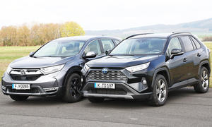 Honda CR-V 2.0 i-MMD Hybrid 2WD/Toyota RAV4 Hybrid 2.5 VVT-i