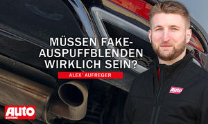 Alex' Aufreger: Fake-Auspuff