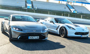 Aston Martin Vantage/Chevrolet Corvette Grand Sport: Test