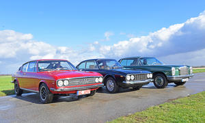 Audi 100 Coupé S/Lancia 2000 Coupé/Mercedes 250 C Coupé: Classic Cars