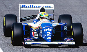 Ayrton Senna im Williams-F1-Boliden