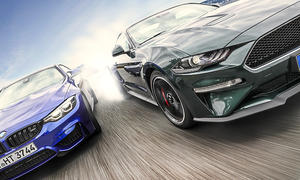 BMW M4 Competition-Paket/Ford Mustang Bullitt: Test