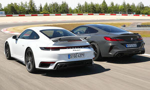 Porsche 911 Turbo S/BMW M8 Competition