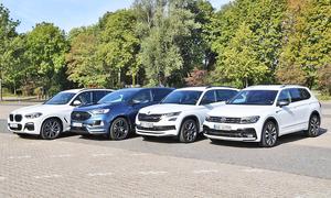 BMW X3/Ford Edge/Skoda Kodiaq RS/VW Tiguan Allspace