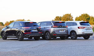 DS7 Crossback/Peugeot 5008/Renault Koleos: Test