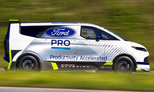 Ford Pro Electric Transit SuperVan (2022)