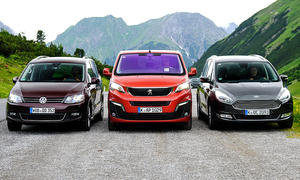 Ford Galaxy/Peugeot Traveller/VW Sharan: Test