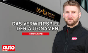 Verwirrung um (E-)Auto-Namen