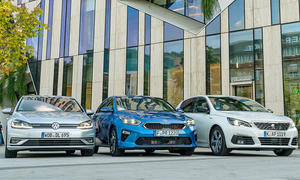 Kia Ceed/Peugeot 308/VW Golf