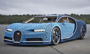 Bugatti Chiron: 1:1-Lego-Modell