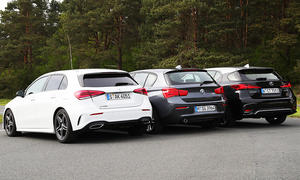 Mercedes A 200/BMW 118i/Lexus CT 200h