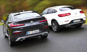 Mercedes GLC Coupé/BMW X4