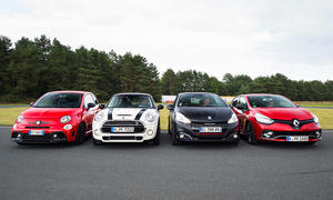 Abarth 595 Competizione/Mini Cooper S/Peugeot 208 GTi/Renault Clio R.S. Trophy