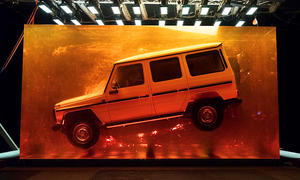 1979er Mercedes G-Klasse in Bernstein