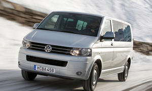 Fahrbericht VW T5 Multivan Frontansicht des Allradlers