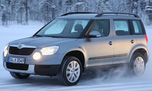 Skoda Yeti 2.0 TDI 4x4 Im Traktionsvergleich