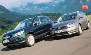 Der Preisunterschied von VW Passat Variant und VW Tiguan