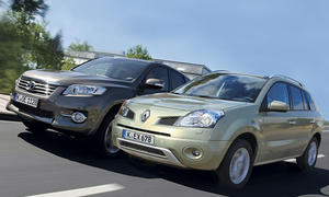Kompakt-SUV: Renault Koleos und Toyota RAV4