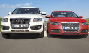 Audi A4 und Audi Q5 im Vergleich
