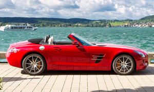 Mercedes SLS AMG Roadster - Seitenansicht