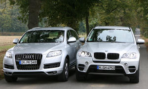 Bilder Audi Q7 BMW X5 Vergleichstest