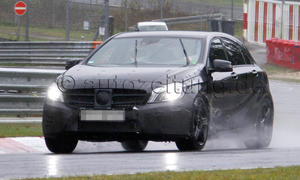 Mercedes A 25 AMG 2013 Erlkönig A-Klasse Biturbo Allrad Nürburgring Nordschleife