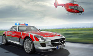 RETTmobil 2012: Mercedes SLS AMG Notarzt-Einsatzfahrzeug
