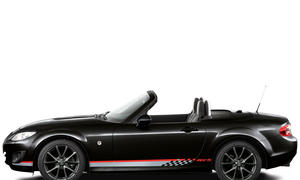 Mazda MX-5 Senshu schwarz Seite