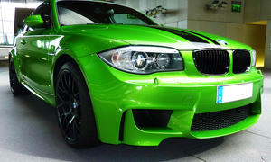 BMW 1er M Coupé Green Mamba Javagrün Front