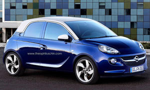 Opel Adam 2013 Fünftürer 5-Türer Kleinwagen 2014 Entwurf Gedankenspiel