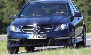 Bilder Mercedes C 63 AMG T-Modell 2012 Sport-Kombi-Vergleich 