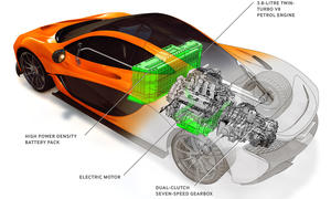 McLaren P1 Hybrid Supersportler Genfer Autosalon 2013 915 PS