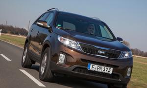 Kia Sorento 2.2 CRDi AWD Automatik Test Bilder Kompakt-SUV Siebensitzer