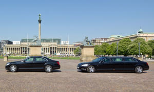 Langversion China Luxus Extended Wheelbase EWB 2013 Limousinen Pullmann