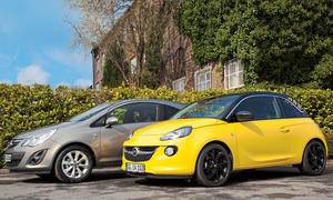 Konzeptvergleich Opel Adam Corsa 1.4 ecoFLEX Kleinwagen gegen Kleinstwagen
