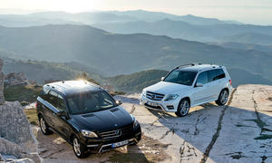 Vergleich Mercedes ML 350 BlueTEC 4MATIC GLK CDI SUV-Vergleich