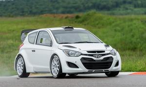 Hyundai i20 WRC 2014 Testfahrten