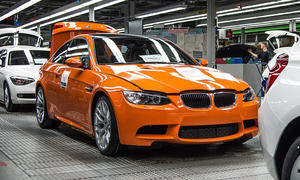 BMW M3 Produktionsende 2013 Coupe E92 letzter Produktion Ende
