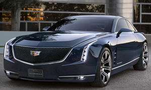 Cadillac Elmiraj Concept Studie IAA 2013 Luxus-Coupé V8 