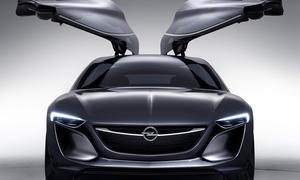 Opel Monza 2013 IAA Concept Fluegeltuerer Studie Fotos