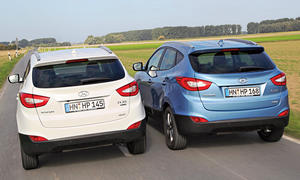 Bilder Hyundai ix35 2.0 GDI CRDi 2WD Benziner Diesel Vergleichstest 