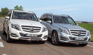 Mercedes GLK 250 4Matic 250 BlueTEC 4Matic Vergleich Bilder technische Daten 